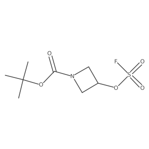 Tert-butyl 3-fluorosulfonyloxyazetidine-1-carboxylate Structure