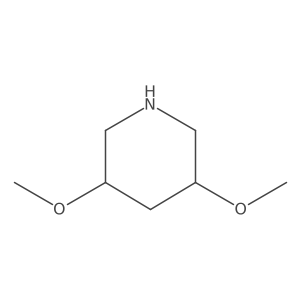 (3R,5R)-3,5-dimethoxypiperidine结构式