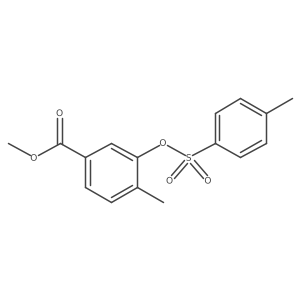 Methyl 4-methyl-3-[(4-methylbenzenesulfonyl)oxy]benzoate Structure