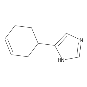 5-(Cyclohex-3-en-1-yl)-1H-imidazole Structure
