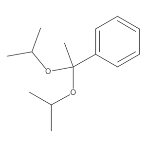 [1,1-Bis(1-methylethoxy)ethyl]benzene Structure