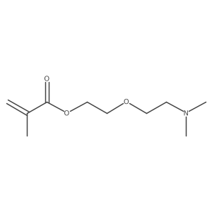 2-(2-Dimethylaminoethoxy)ethyl Methacrylate Structure