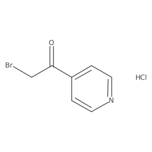 2-Bromo-1-(pyridin-4-yl)ethanone hydrochloride结构式