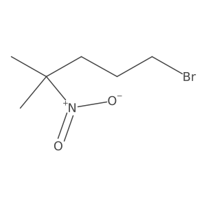 1-Bromo-4-methyl-4-nitropentane结构式