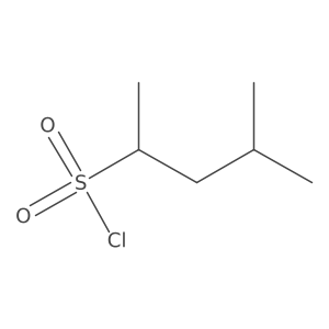 4-Methylpentane-2-sulfonyl chloride结构式