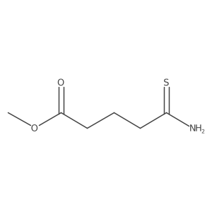 Methyl 4-carbamothioylbutanoate Structure
