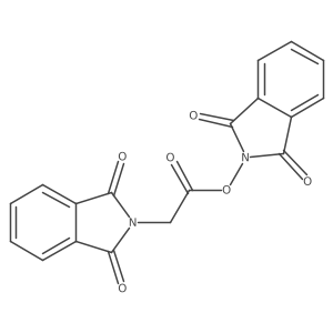 1,3-Dioxoisoindolin-2-yl2-(1,3-dioxoisoindolin-2-yl)acetate Structure