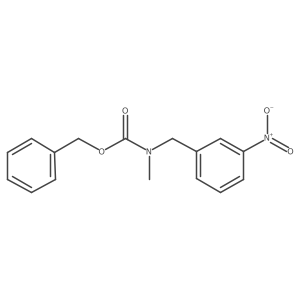 Benzyl methyl(3-nitrobenzyl)carbamate Structure