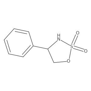 (4R)-4-Phenyl-1,2,3-oxathiazolidine 2,2-dioxide Structure