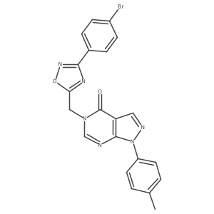 1-ethyl-3-{4-[(3-methylphenoxy)acetyl]piperazin-1-yl}quinoxalin-2(1H)-one Structure