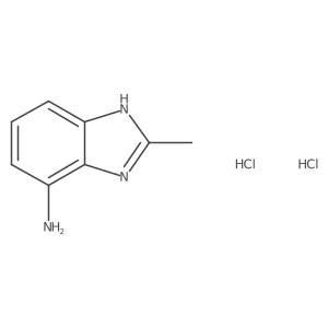 2-methyl-1{H}-benzimidazol-4-amine Structure