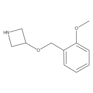3-((2-Methoxybenzyl)oxy)azetidine Structure