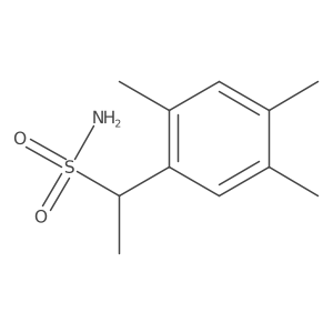 1-(2,4,5-Trimethylphenyl)ethane-1-sulfonamide Structure