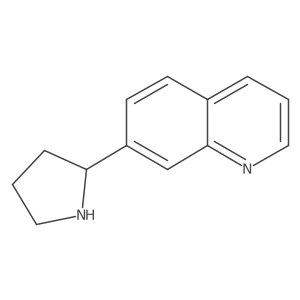 7-(Pyrrolidin-2-yl)quinoline Structure