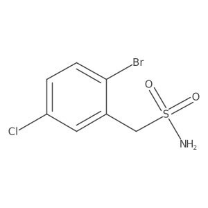 (2-Bromo-5-chlorophenyl)methanesulfonamide Structure