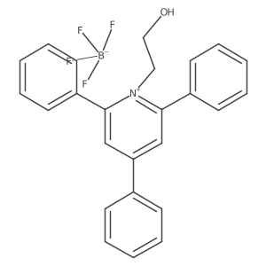 1-(2-Hydroxyethyl)-2,4,6-triphenylpyridin-1-ium tetrafluoroboranuide Structure