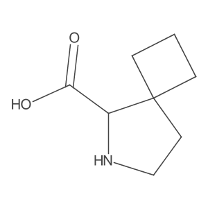 6-Azaspiro[3.4]octane-5-carboxylic acid结构式