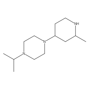 1-(2-Methylpiperidin-4-yl)-4-(propan-2-yl)piperazine Structure