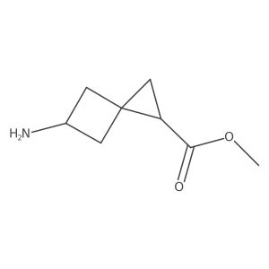 Methyl 5-aminospiro[2.3]hexane-1-carboxylate Structure