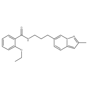 2-ethoxy-N-(3-(2-methylpyrazolo[1,5-a]pyrimidin-6-yl)propyl)benzamide Structure