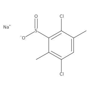 Sodium 2,5-dichloro-3,6-dimethylbenzene-1-sulfinate Structure