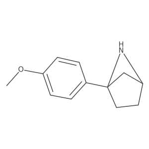 1-(4-Methoxyphenyl)-5-azabicyclo[2.1.1]hexane Structure