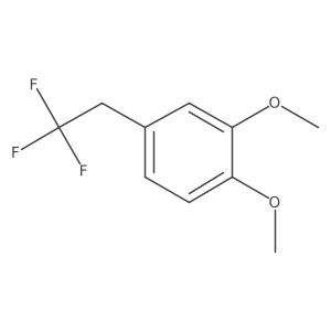 1,2-Dimethoxy-4-(2,2,2-trifluoroethyl)benzene结构式
