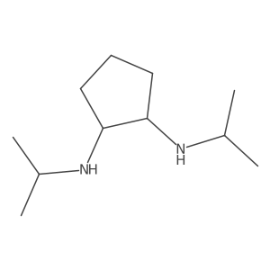 N1,N2-diisopropylcyclopentane-1,2-diamine Structure