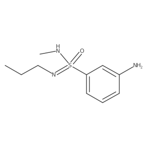 3-amino-N-methyl-N-propylbenzene-1-sulfonoimidamide结构式