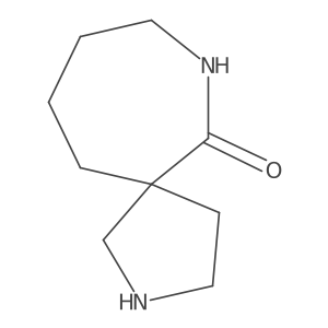2,7-Diazaspiro[4.6]undecan-6-one Structure