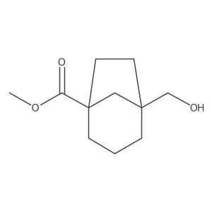Methyl 5-(hydroxymethyl)bicyclo[3.2.1]octane-1-carboxylate Structure