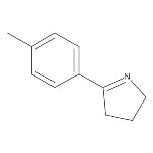 5-(p-Tolyl)-3,4-dihydro-2H-pyrrole结构式