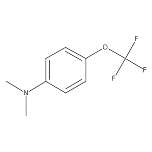 1-Dimethylamino-4-(trifluoromethoxy)benzene Structure