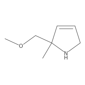 2-(methoxymethyl)-2-methyl-2,5-dihydro-1H-pyrrole Structure