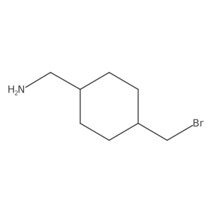 [(1r,4r)-4-(Bromomethyl)cyclohexyl]methanamine Structure