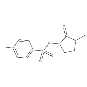 1-Methyl-2-oxopyrrolidin-3-yl 4-methylbenzene-1-sulfonate Structure