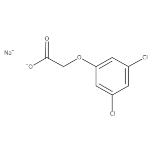 Sodium 3,5-dichlorophenoxyacetate结构式