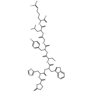 Gonadorelin acetate impurity C [EP] Structure
