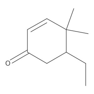 5-Ethyl-4,4-dimethyl-2-cyclohexen-1-one Structure