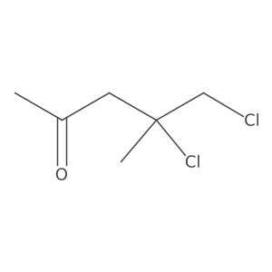 4,5-Dichloro-4-methyl-2-pentanone结构式