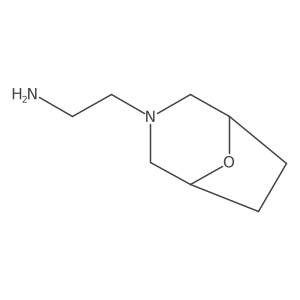 2-(8-Oxa-3-azabicyclo[3.2.1]octan-3-yl)ethanamine结构式