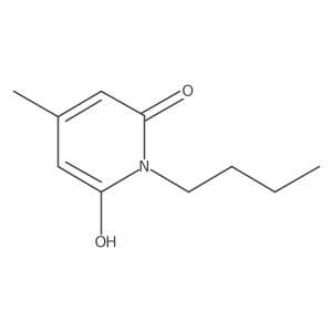 1-Butyl-6-hydroxy-4-methyl-2(1h)-pyridinone Structure