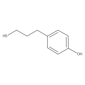 4-(3-Mercaptopropyl)phenol Structure