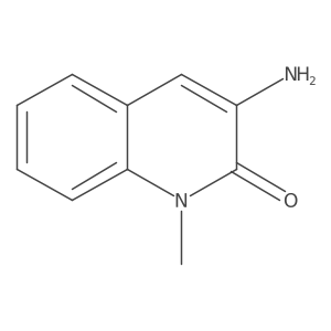 3-Amino-1-methyl-2(1H)-quinolinone Structure
