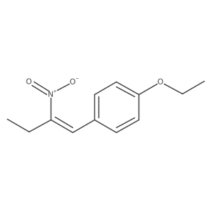 Benzene,1-ethoxy-4-(2-nitro-1-butenyl)-结构式