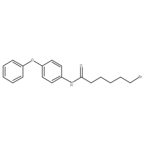 6-Bromo-hexanoic acid (4-phenoxy-phenyl)-amid e Structure