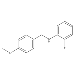 2-Fluoro-N-(4-methoxybenzyl)aniline Structure