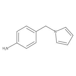 4-(1H-pyrrol-1-ylmethyl)aniline Structure