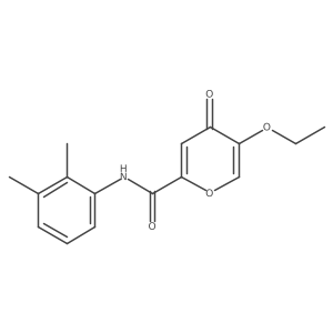N-(2,3-dimethylphenyl)-5-ethoxy-4-oxo-4H-pyran-2-carboxamide Structure