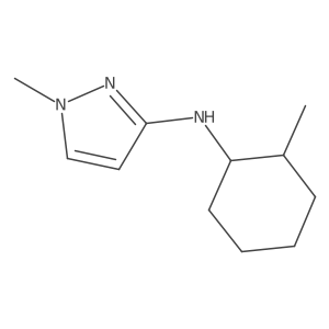 1-methyl-N-(2-methylcyclohexyl)-1H-pyrazol-3-amine Structure